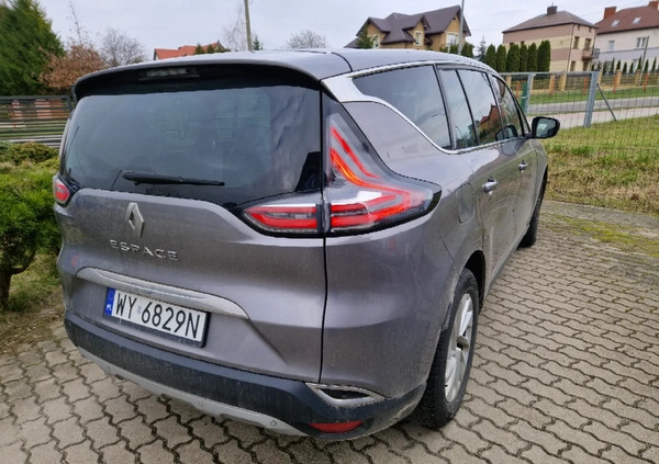 Renault Espace cena 52500 przebieg: 234000, rok produkcji 2015 z Łomża małe 67